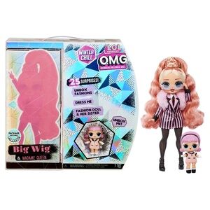 BIG WIG - NEW IN BOX - LOL Surprise OMG Winter Chill Big Wig /Madame Queen